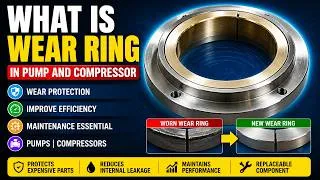 Thumbnail: What is wear ring in pump and compressor | Wear ring | Maintenance | Pumps | Compressors