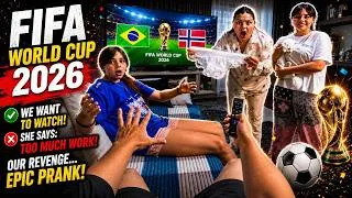 Thumbnail: My Wife Gets Angry Watching the FIFA World Cup! SHE GOT REVENGE! (Funny Family POV) #viral #epic 