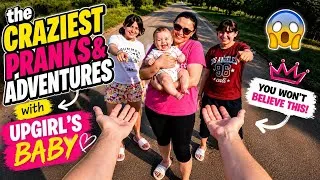 Thumbnail: FUNNY PRANKS & ADVENTURES WITH UPGIRL’s BABY (Funny Family POV) #funny #viral #prank #pov