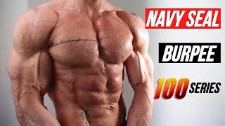 Thumbnail: 100 Navy Seals Burpees 🔥Best Bodyweight Chest Workout