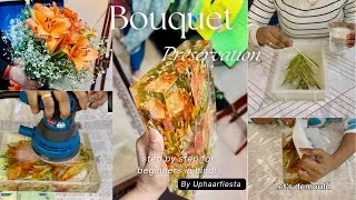 Thumbnail: Bouquet preservation - Full Process of Real Flowers in Resin Block stepwise for beginners (Class -5)