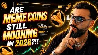 Thumbnail: THE NEXT POPPING MEME COIN OF JULY 2026?! $TOES COIN IS LIVE NOW!!