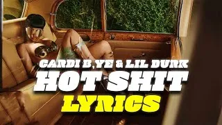 Thumbnail: Cardi B - Hot Shit (Lyrics) feat. Kanye West & Lil Durk