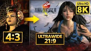 Thumbnail: I Turned the Final  Fantasy 8  Intro into 21:9 Using AI (8K)