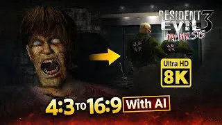 Thumbnail: I Turned the Resident Evil 3 Intro into 16:9 Using AI (8K)