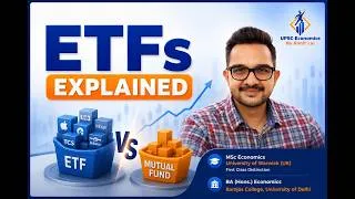 Thumbnail: ETFs Explained | ETFs vs Mutual Funds | Financial Markets #18