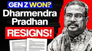 Thumbnail: Dharmendra Pradhan Resigns | How the CJP Protest Forced India's Education Minister to Quit