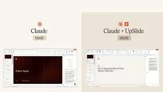 Thumbnail: Can Claude Build a Client-Ready Finance Decks Alone? We Tested It Against UpSlide’s MCP