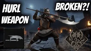 Thumbnail: Hurl Weapon Barbarian is Actually BROKEN | Dark and Darker