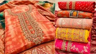 Thumbnail: चांदनी चौक के मशहूर दुकानदार Ladies Suit New Boutique Designs Ladies Suit Wholesale market in