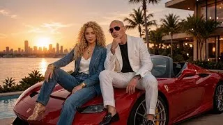 Thumbnail: FUEGO EN EL PARAÍSO 🔥🌴 | Latin Pop & Reggaeton Party Anthem | Pitbull x Shakira Inspired