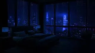 Thumbnail: Fall Asleep Fast with Rain Sounds in City ️🎧 - Calimng Rain Sounds For Sleep