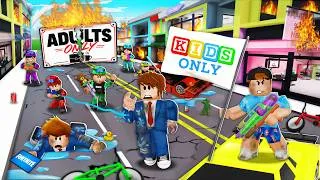 Thumbnail: I Started The KIDS ONLY REBELLION.. (Brookhaven RP)