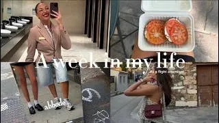 Thumbnail: A week in my life as a flight attendant - NY, Athens,..