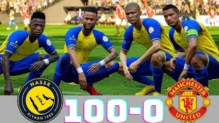 Thumbnail: FIFA 23 | RONALDO, MESSI, MBAPPÉ, NEYMAR & HAALAND ALL-STARS! | Al Nassr 100-0 Manchester utd 