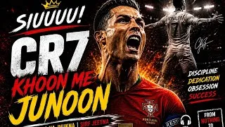 Thumbnail: CRISTIANO RONALDO Motivation Song 🔥 | SIUUU : Khoon Me Junoon | Ultimate Gym Motivation⚽