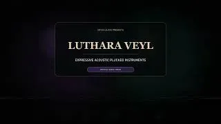 Thumbnail: Luthara Veyl  expressive acoustic plucked instrument synthesizer  Audio Demo