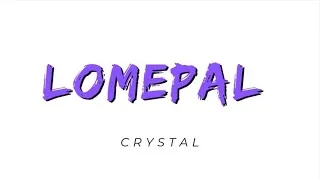 Thumbnail: Lomepal - Crystal - LYRICS 🔮