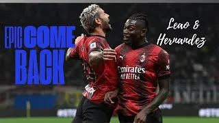 Thumbnail: "Epic Comeback! Leão & Hernandez Lead Red Milan to Victory in 40 Minutes!"