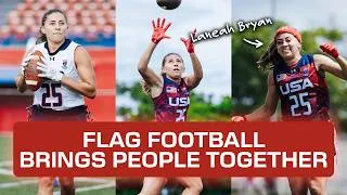 Thumbnail: Women in Flag Football | Laneah Bryan