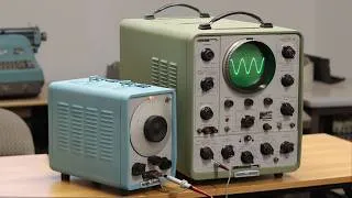 Thumbnail: Painting my Hewlett Packard Oscillator Bendix G-15 Blue!