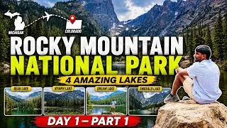Thumbnail: Rocky Mountain National Park| Bear, Nymph, Dream & Emerald Lakes| Day 1 Part 1 |Colorado Travel Vlog