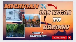 Thumbnail: Michigan/LAS Vegas/Oregon |Vlog-1 west USA🇺🇸|#viral #usaharshavlogs #trending #vlogs #vlog #usa#us