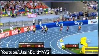 Thumbnail: Moscow Usain Bolt 200M Final 19.66 WL World Championships IAAF
