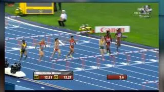 Thumbnail: Moscow 2013 Women 100M Hurdles Semi Final 3 Sally Pearson 12.50