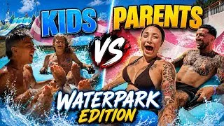 Thumbnail: Kids vs Parents: Water Park Edition! 😂💦