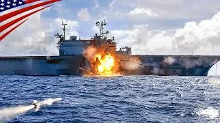 Thumbnail: How US & Japan Sank Two Massive Warships – RIMPAC 2026 SINKEX