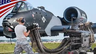Thumbnail: A-10 Ammo Loading – Feeding the Massive GAU-8 Avenger 30mm Cannon from the Ground Crews