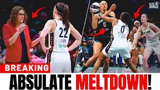 Thumbnail: Indiana Fever CHOKEJOB Caitlin Clark BROKEN SABOTAGED by BALLHOG Kelsey Mitchell and Stephanie White
