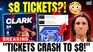 Thumbnail: BREAKING : Fever Tickets CRASH TO $8! Caitlin Clark Fans FED UP With Stephanie White!