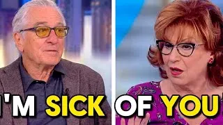 Thumbnail: Joy Behar STOPS The View LIVE After Brutal Exchange With Robert De Niro