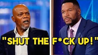 Thumbnail: Samuel L. Jackson Kicked Off Good Morning America After Heated Exchange With Michael Strahan 