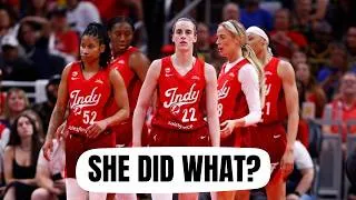 Thumbnail: Caitlin Clark's Heartwarming Gesture Leaves Fever Teammates Smiling
