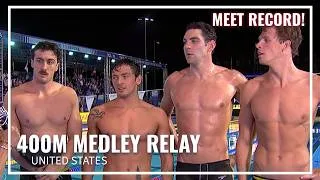 Thumbnail: The United States Closes Meet With Record in 400M Medley Relay | 2026 Pan Pacific Championships