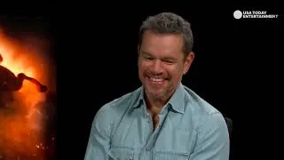 Thumbnail: 'The Odyssey' stars Matt Damon and Anne Hathaway share hilarious set stories