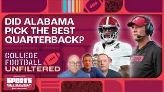 Thumbnail: Did Kalen DeBoer make right QB choice with Keelon Russell for Alabama?