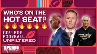 Thumbnail: Which coach is on the HOTTEST seat in college football before Week 0?