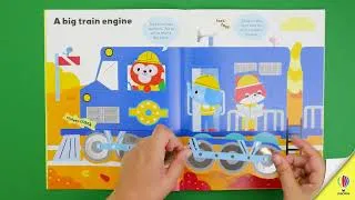 Thumbnail: Make a Picture Sticker Book: Trains | Big sticker fun for kids aged 3+