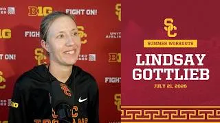 Thumbnail: USC WBB HC Lindsay Gottlieb | 2026 Summer Media Availability