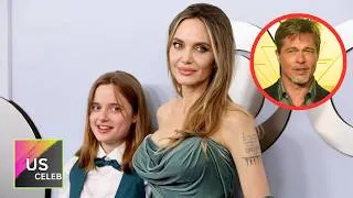 Thumbnail: Angelina Jolie Shares Rare Update as Vivienne Jolie-Pitt Drops Pitt From Name... | Us Celeb