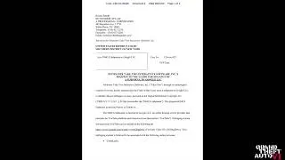 Thumbnail: GTA: VI® | US Dis. Ct | S Dis. of NY | Subpoena to Google, LLC. | Infringement/GTA: VI Footage