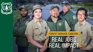 Thumbnail: REAL JOBS, REAL IMPACT - Forest Service Careers
