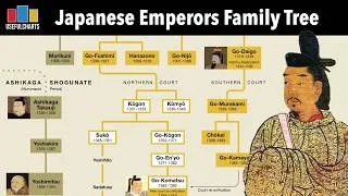 Thumbnail: Japanese Emperors Family Tree (including Shoguns)