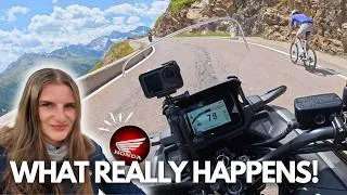 Thumbnail: Behind the Scenes of a Honda Motorcycle Event in the Alps 🏍️🏔️