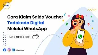 Thumbnail: Cara Klaim Saldo Voucher Tadakado Digital Melalui WhatsApp
