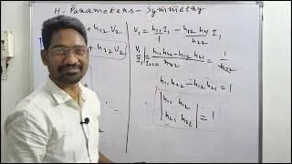 Thumbnail: Symmetry Condition for Hybrid - Parameters 